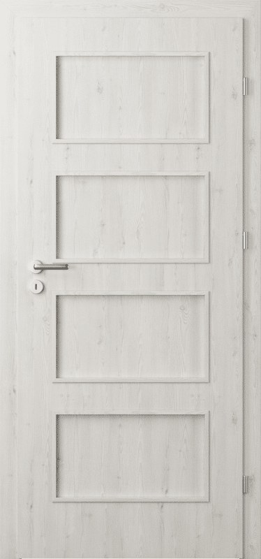PORTA FIT_H0_Okleina Portasynchro3d_Sosna Norweska_Osc. PS_Klamka Accent_Srebrny
