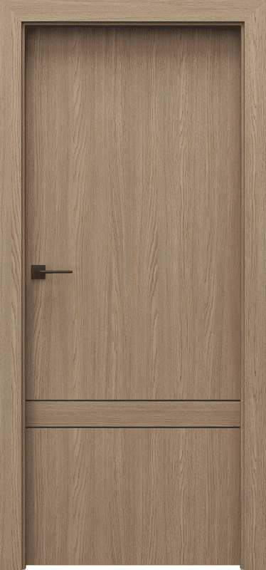 PORTA LEVEL LINE_L2_Okleina_GRUPA II_Dab Arles Toffee_Osc PS Elegance_Intarsje Czarny_Klamka Lago Czarny_rewers