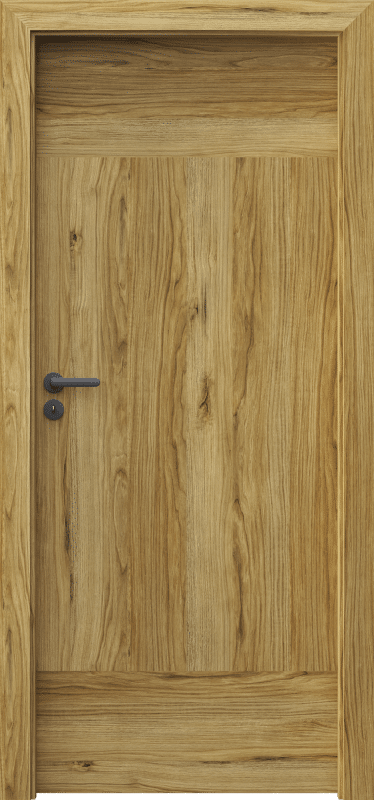 Porta VIGO_V1_Okleina_GRUPA I_Dab Catania_Osc Ps Elegance_klamka Organic_Antracyt Struktura_rewers
