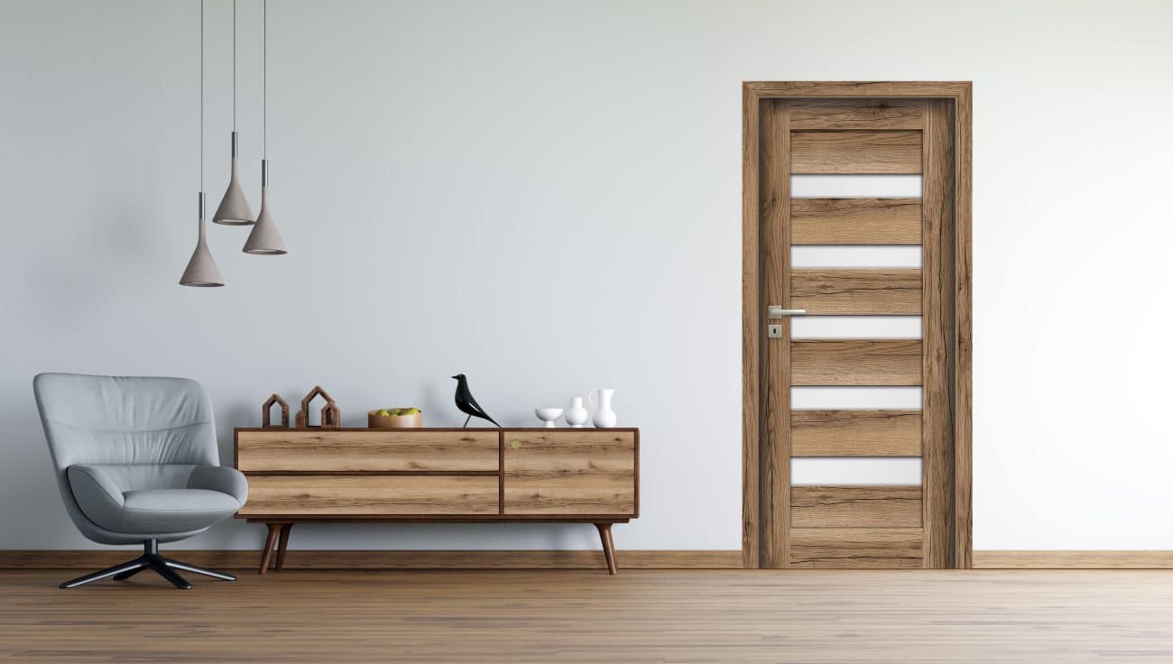 Ambient design interior cu ușă de interior Arco Pol-Skone